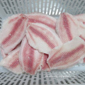 CO tratado con filetes de tilapia congelados pescado 5-7oz precio